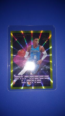 Oklahoma City Thunder Russell Westbrook Card (14/25)