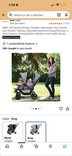 Double stroller