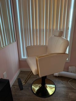 salon chair, hair chair, brow chair
