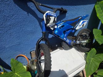 used Yamaha 12" Moto BMX Boys Bike, Blue