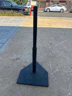 T-ball T, 27” bat, batting helmet, baseball backpack,
