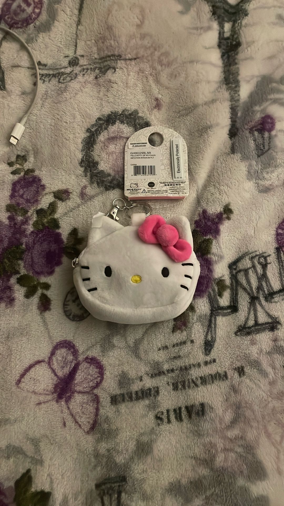 Hello Kitty Coin Keychain