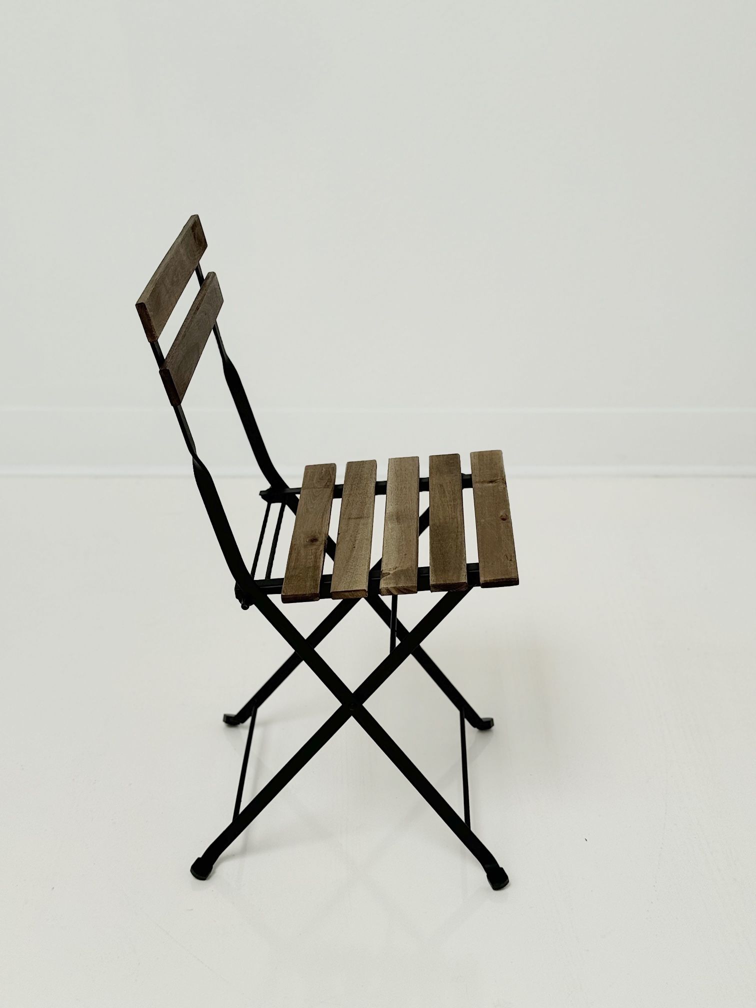 Set of 50 French Bistro Folding Chairs – Acacia Wood – Brand New