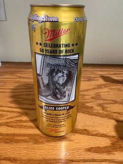 Alice Cooper miller genuine draft can