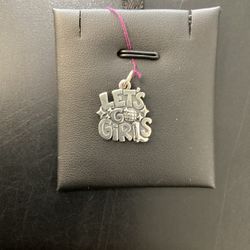 James Avery 925 Silver “Let’s Go Girls” Charm 