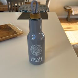 Beautiful Inhale Exhale Stainless Steel 20 Ounce Water Bottle