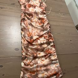 dress with flowerssize s