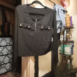 LIGHTWEIGHT PLUS SIZE LOUNGE TOP