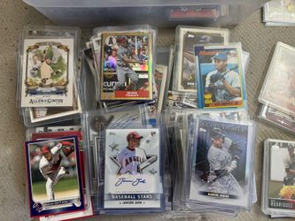 card lot autographs And  jerseys Lot
