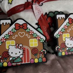 Hello Kitty Gingerbread Wood Wall Decor