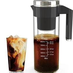 Homstan Electric Cold Brew Coffee Maker, Ice Coffee Maker Cold Brew 800ml.