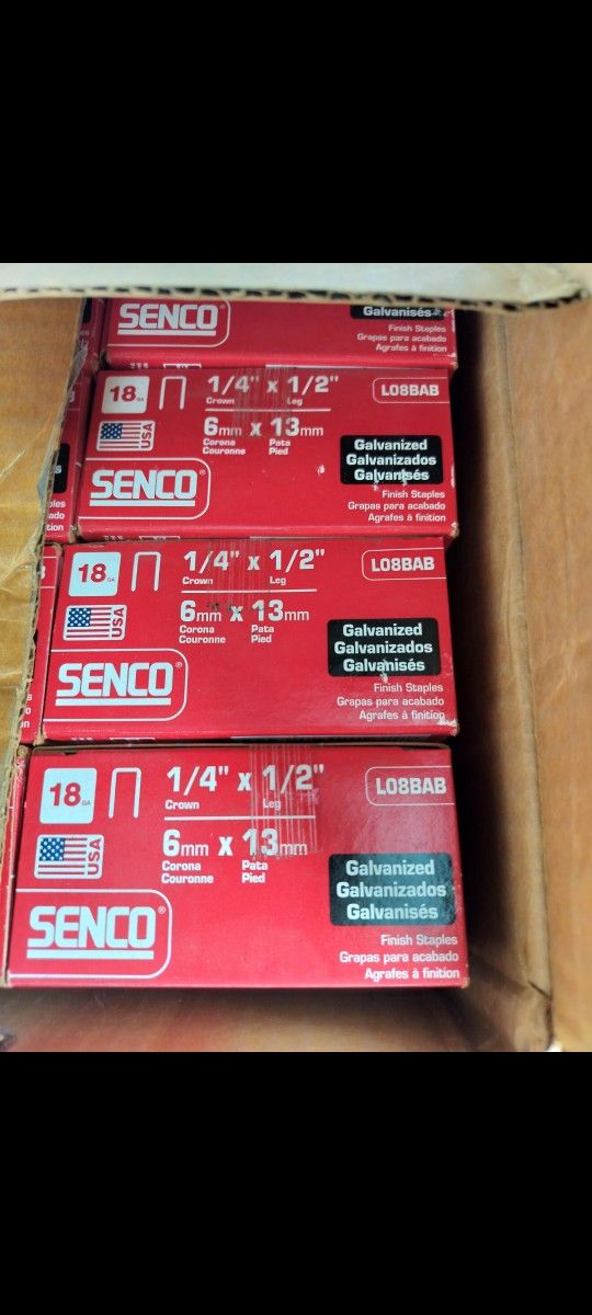Senco Galvanized Staples L08BAB