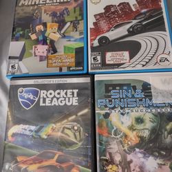 4 Wii Games..