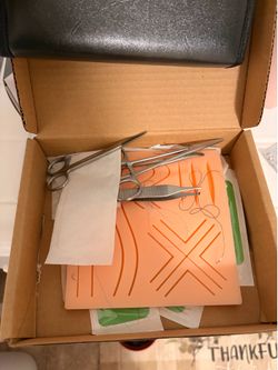 Practice suture kit