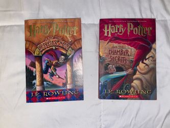 Harry potter books 1 & 2