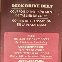 TimeCutterr SS 42 in. Deck Belt by Toro
