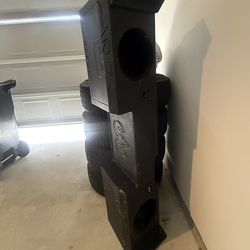 Ram singe cab ported sub box