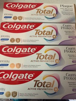 Colgate total plaque 4/$10