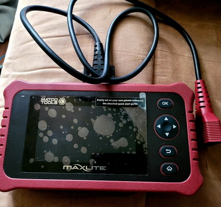 Matco TOOLS MAXLITE DIAGNOSTIC SCAN CODE READER AUTOMOTIVE TOOLS BEST ON MARKET TESTED NO BOX NEW