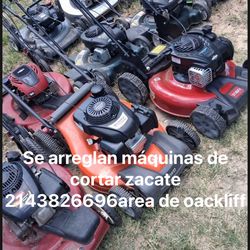 Se arreglan máquinas de cortar pasto (contact info removed)