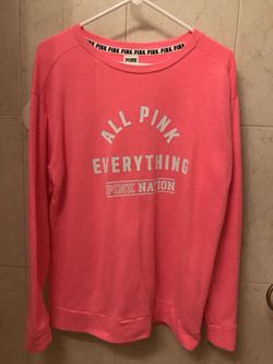 Victoria’s Secret PINK Pink Nation sweatshirt,small