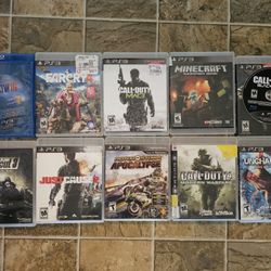 PS3 Game Lot