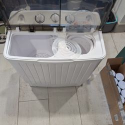 Portable Twin Tub Washing & Spin Machine