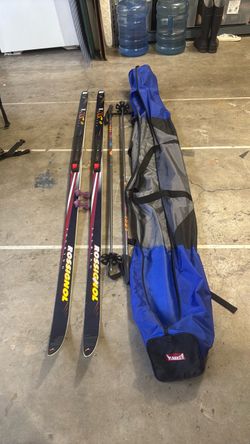 Rossignol Touring Skis with Poles and Bag