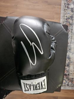 Ryan Garcia Signed Black Glove