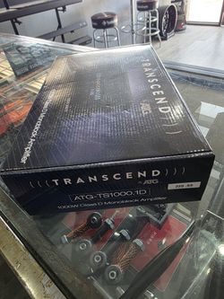 Transcend 1000 Watt Mono Block Amp 