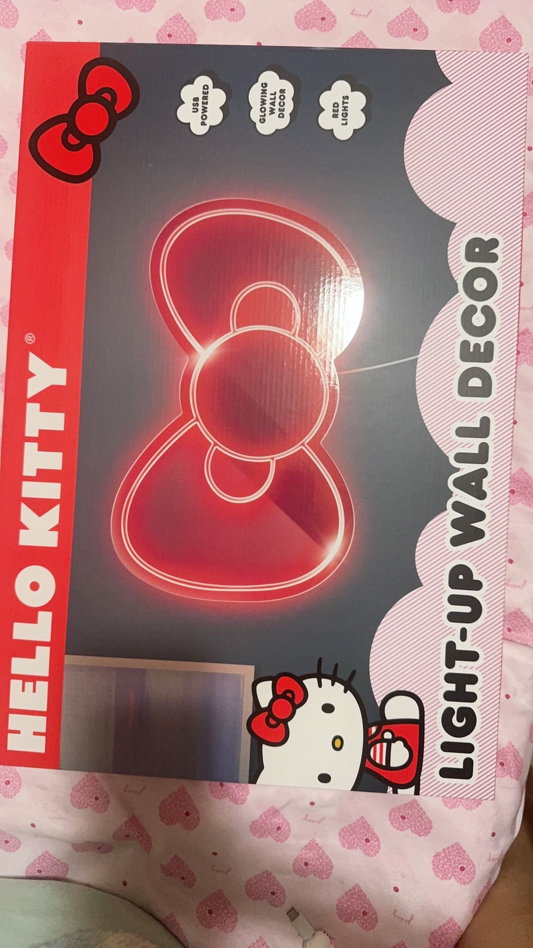 Hello kitty bow light