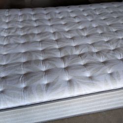 New Queen Sealy Posturepedic Mattress And Box Spring 