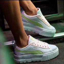 PUMA  Mayze Butterfly Platform Sneakers