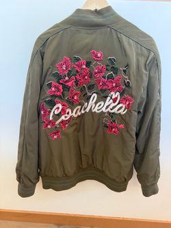 Coachella 2025 Embroidered Bomber Jacket