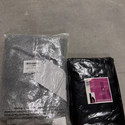 Party Sequence And Black Table Cover 