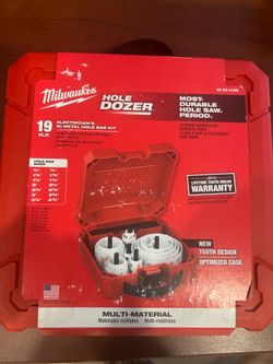 Milwaukee 19 Piece Hole Saw Kit