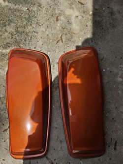 Harley Davidson Hard Saddlebag Lids !