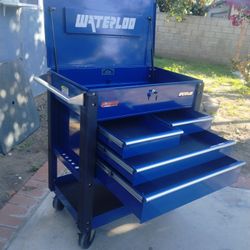 Waterloo Tools Box Tools Cart..H .41..W..34..D..21