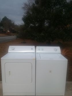 🌊 Barely Brand New Heavy Duty Matching Amana Washer and Dryer Set Available 🌊
