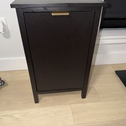 Set of 2 Modern Black Accent Cabinets – Excellent Condition  - Moving ASAP
