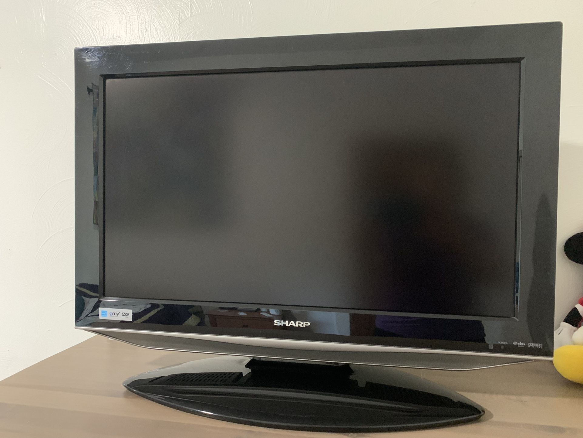 Sharp 26” LCD TV With DVD Player