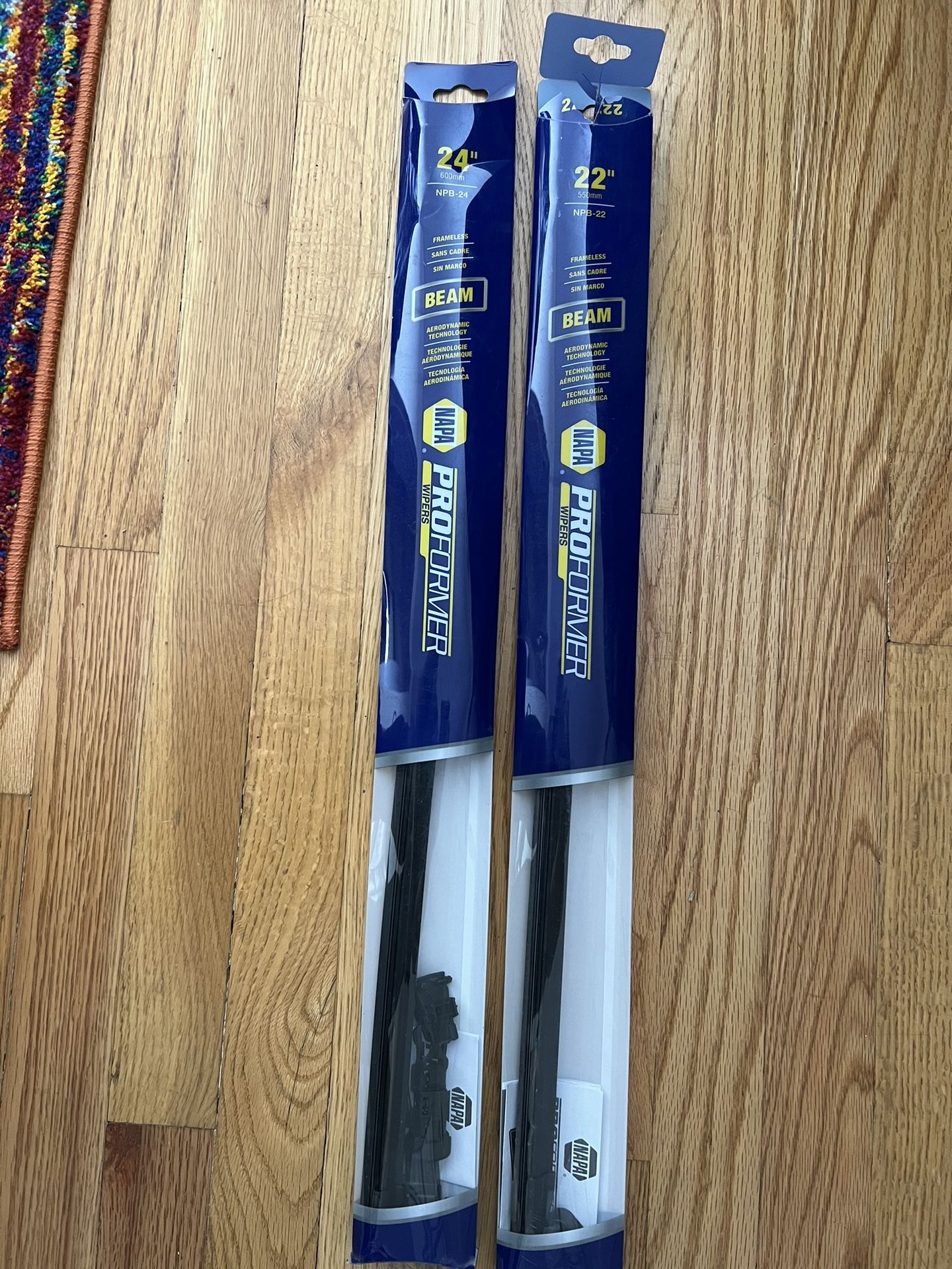 22” And 24” Napa PROformer Windshield Wiper Blades