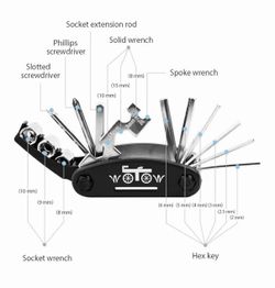 Bicycle Accessories bundle, tools, lubricant, bell, light etc bike