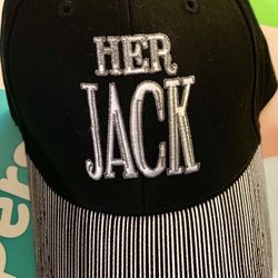 “Her Jack” baseball cap From Nightmare Before Christmas 