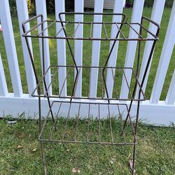 Metal Wire Plant Stand 3 Tier Handles