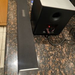 Visio Soundbar with Subwoofer 