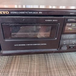 Onkyo ,stereo Dual Cassette Deck