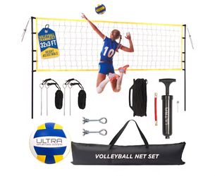 Volleyball net and ball. New!