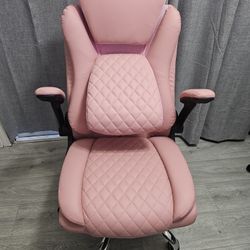 Pink Gamer/ Office Chair - Never Used