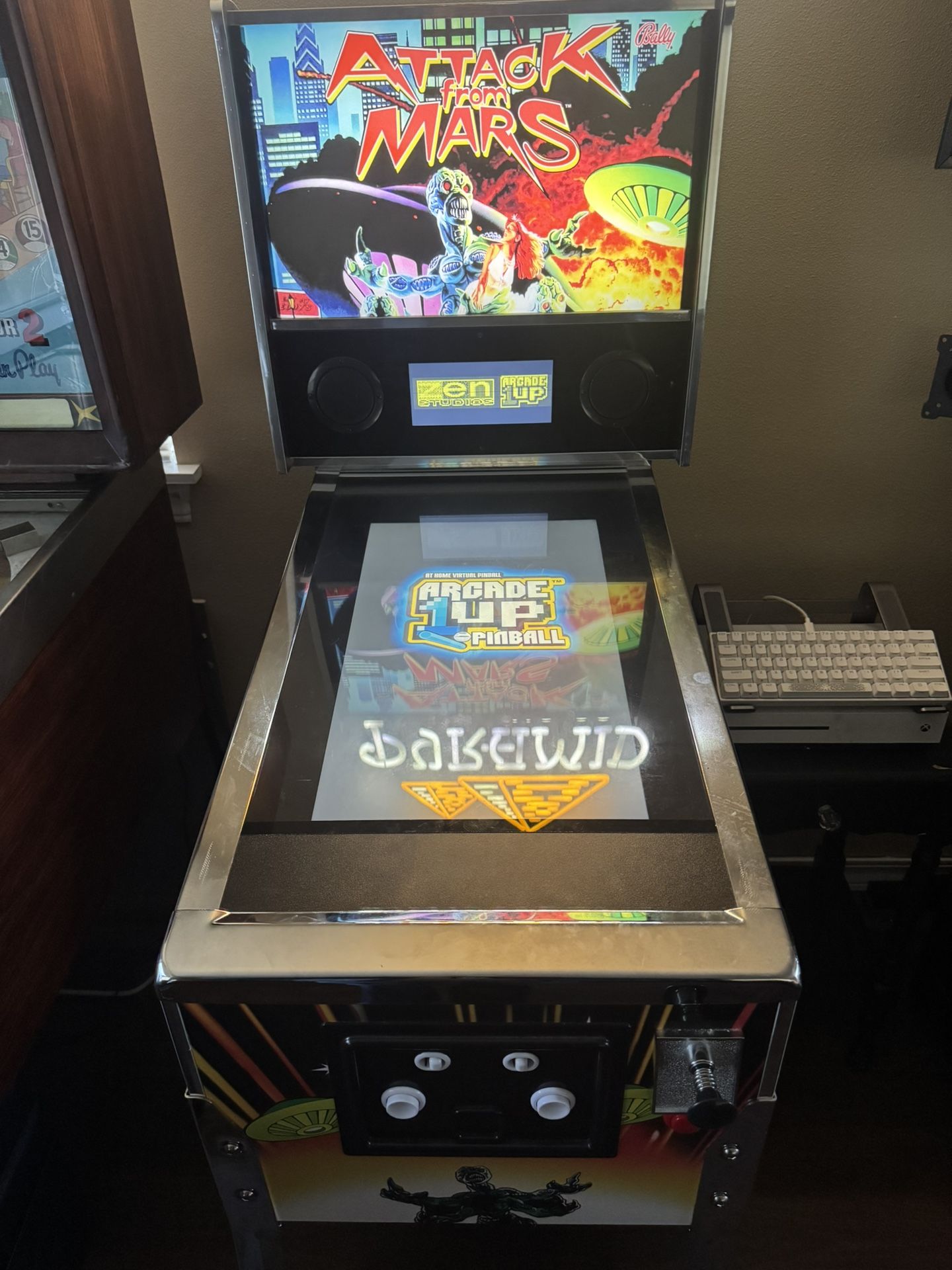 Multi Game Arcade 1up Attack From Mars Multi Pinball Games At games